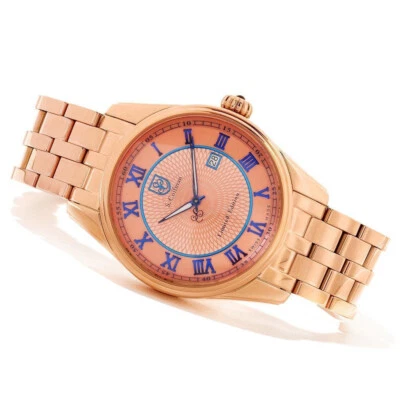S. Coifman SC0085 Limited Edition Men’s Swiss Made Automatic Watch Rose Gold NEW - Image 1 of 4