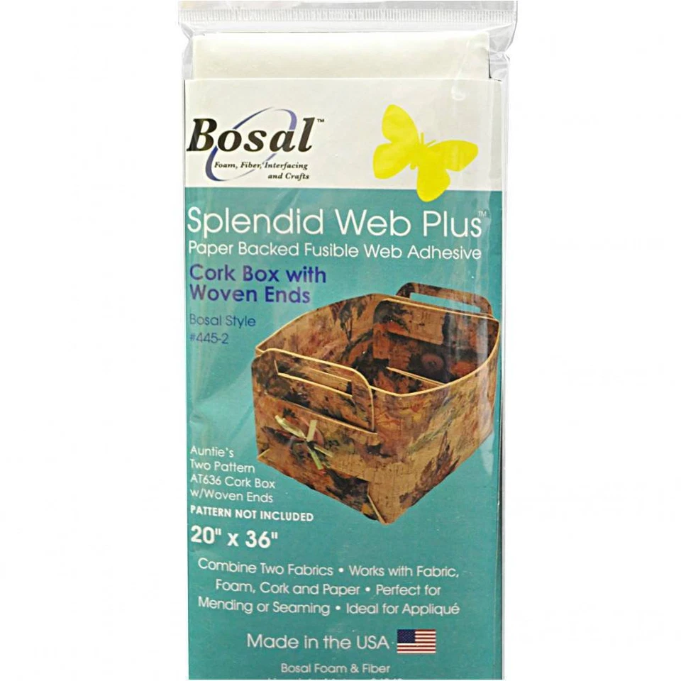 Bosal Splendid Web Plus, adesivo fusível com suporte de papel - Imagem 1 de 1