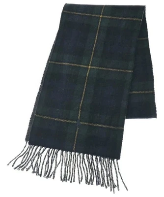 Ralph Lauren Hombres Bufanda Polo Silenciador - Azul Marino X Verde Amarillo Etc. Comprobar usado V Foto 1 de 4