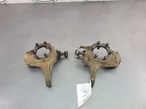 1973-91 Chevy Dana 44 GM 10 Bolt Flat Top Knuckle Arm Pair, LH/RH - OEM - Picture 1 of 14