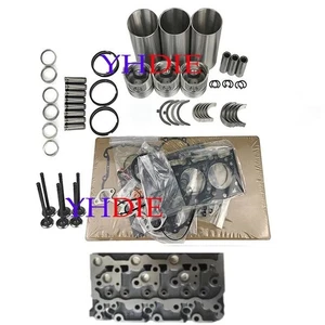 D1462 Overhaul Rebuild Kit+Cylinder Head For Kubota Engine Utility tractor L2950 - Picture 1 of 4