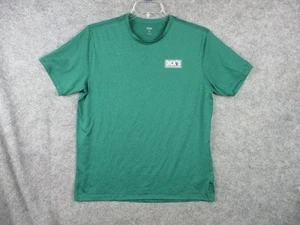 Dicks Sporting Goods Shirt Men Medium Green Tee DSG Performance Stretch Athletic - Picture 1 of 11
