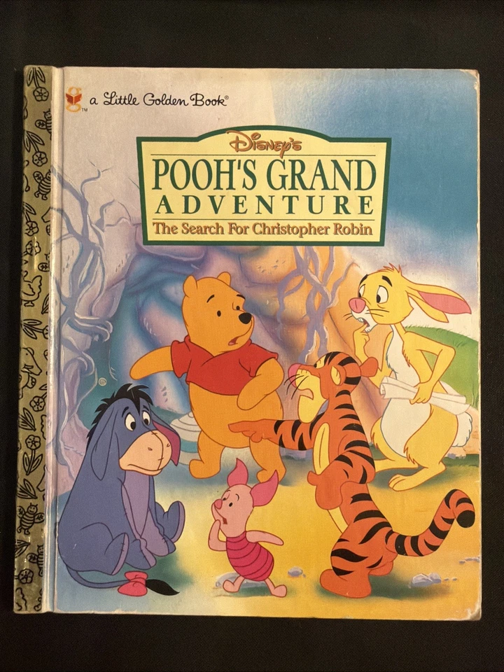 Vintage A Little Golden Book Pooh’s Grand Adventure The Search For… 1997 #5284 - Image 1 of 4