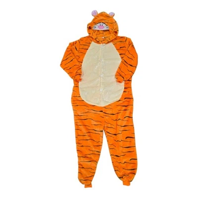 Tigger NIÑOS Disfraz Halloween BOTÓN DELANTERO Cremallera Trasera TAMAÑO Mediano Foto 1 de 4