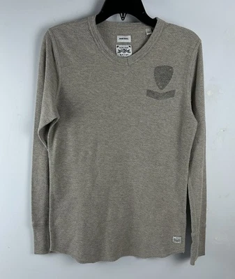 Camisa térmica de manga larga Diesel Industry para hombre M bronceada tejida gofre T-Sivirat Foto 1 de 4