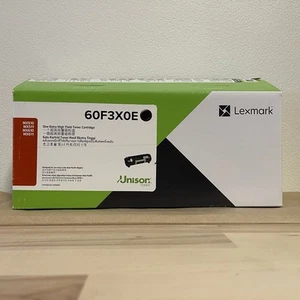 BRAND NEW GENUINE LEXMARK 60F3X0E ULTRA HIGH YIELD TONER CARTRIDGE Black - Picture 1 of 6