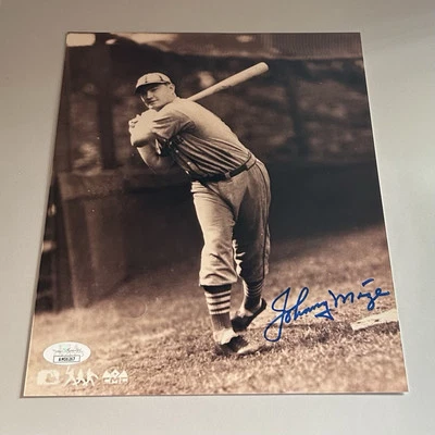 Johnny Mize St. Louis Browns Signed 8x10 Photo! JSA # AM06267 - Image 1 of 2