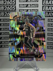 Aaliyah Edwards 2024 Panini Select Silver Flash Prizm RC #36 Mystics Free Ship! - Picture 1 of 4