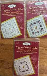 Beyond Kreuzstich Hohlsaum Set Kits #4-4, 4-1, 4-5 The Victoria Sampler - Bild 1 von 7