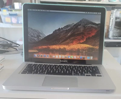 Mid 2012 Apple MacBook Pro 13 i5 2.5GHZ, 4GB RAM, 500GB HDD, DVDRW, WiFi, 10.13. - Image 1 of 4