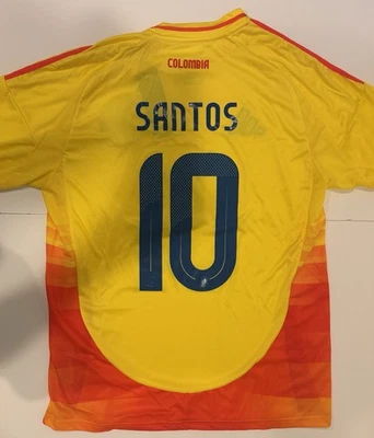 Leicy Santos Columbia Jersey Yellow Orange #10 Sz L Washington Spirit - Image 1 of 4