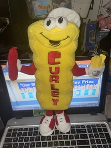 15 Zoll Curley The Fry Maskottchen Plüsch Morey’s Pier Wildwood New Jersey Int’l Maskottchen - Bild 1 von 20