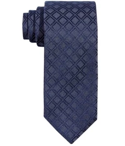 Alfani Mens Windsor Grid Self-tied Necktie - Picture 1 of 2
