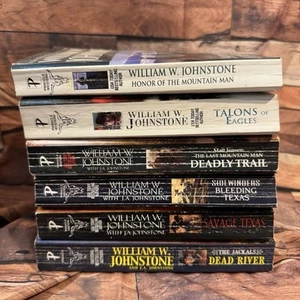 William W Johnstone Western Books Paperback Savage Texas Mountain Man Lot of 6 - Bild 1 von 15