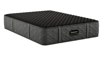 COLCHÓN SIMMONS BEAUTYREST 15" NEGRO HÍBRIDO SERIE 3 MEDIANO KING NUEVO LIQUIDACIÓN Foto 1 de 4