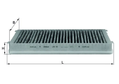 Filtro abitacolo KNECHT LAK 59 filtro carboni attivi per 406 8B 8C PEUGEOT 8E Break - Immagine 1 di 4