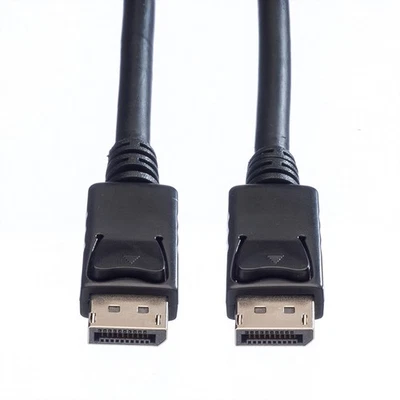 DisplayPort Kabel, DP Stecker - Stecker, LSOH, schwarz, 3 m - Bild 1 von 2