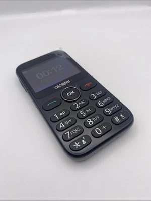 Alcatel 20.20x (Unlocked) 2.4” Big Buttons, SOS Button. Great Condition Grey - Image 1 of 4