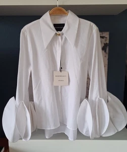 MASSIMO DUTTI, Top, Bluse, Studio Hemd, L 38,40, weiß, Neu - Bild 1 von 16