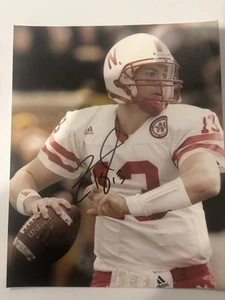 Zac Taylor Cincinnati Bengals signiert Nebraska Corn Huskers FOTO COA - Bild 1 von 1