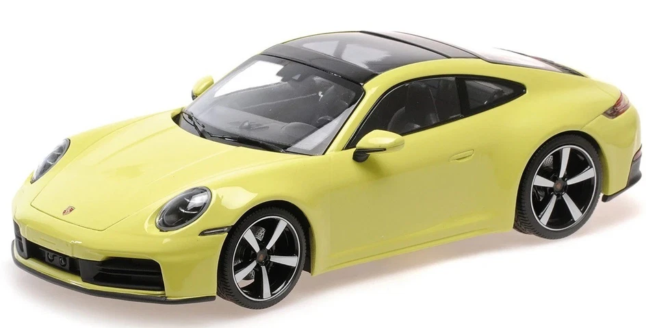 MINICHAMPS, PORSCHE 911 Carrera 2024 Giallo, 1/18,  MNC155064021 - Immagine 1 di 1