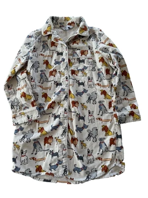 Vestido camisero pijama polar para perro 6/7 The Company Store para niñas Foto 1 de 4