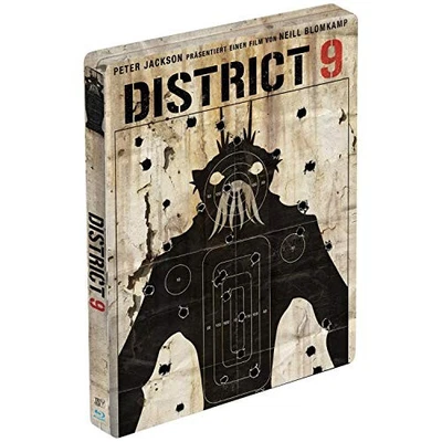 District 9 (Steelbook Edition Blu-ray Disc) - DVD  6QVG The Cheap Fast Free Post - Image 1 of 2