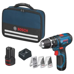 BOSCH GSB 12V-15 12V 2 X 2.0/4.0AH LI-ION COOLPACK CORDLESS COMBI DRILL - Picture 1 of 2