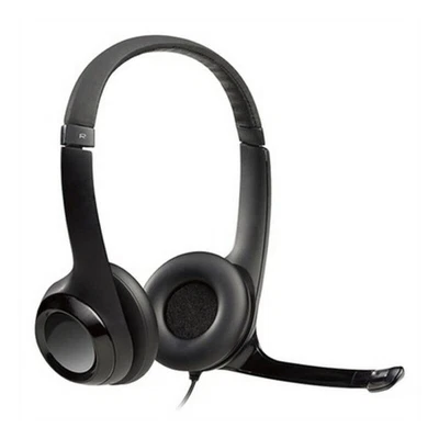 Cuffie con Microfono Logitech 981-000406 Nero - Immagine 1 di 4