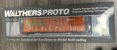 Walthers Proto HO 910-101927  56’ Thrall All-Door Boxcar Lignum LUNX #80009 Used - Image 1 of 4