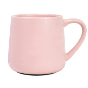 Large Glossy Ceramic Coffee Mug, Pink Tea Cup for Office and Home, 18 oz, Sui... - Picture 1 of 7