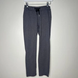 Lululemon On The Fly Pant 27" Size 4 Heathered Black W5ALWS Comfort Stretch - Picture 1 of 11