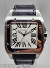 Cartier Santos 100 2656 Xl Steel 38mm Automatic Watch