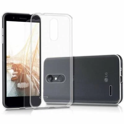 Pellicola Vetro+Custodia Cover AIR Trasparente per LG K8 K9 2018 5.0" flessibile - Immagine 1 di 3