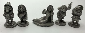 Fine Pewter Snow White and Dwarves (Set of 5) - Picture 1 of 4