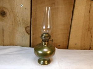 Vintage Solid Brass Small Decorative Oil Lamp - Picture 1 of 5