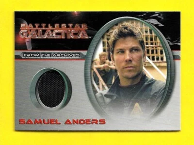 2008 Battlestar Galactica Staffel 3 Kostüm Karte CC38 Samuel T.Anders - Bild 1 von 3