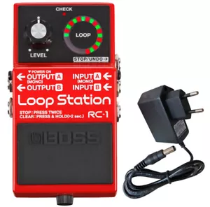 Pedal Looper Boss RC-1 Loop Station + fuente de alimentación - Imagen 1 de 4