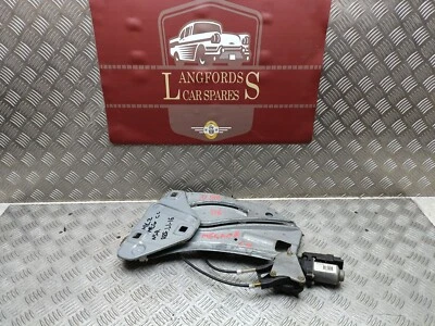 2005 RENAULT MEGANE 2DR CABRIOLET PASSENGER REAR WINDOW REGULATOR 400773L - Image 1 of 4