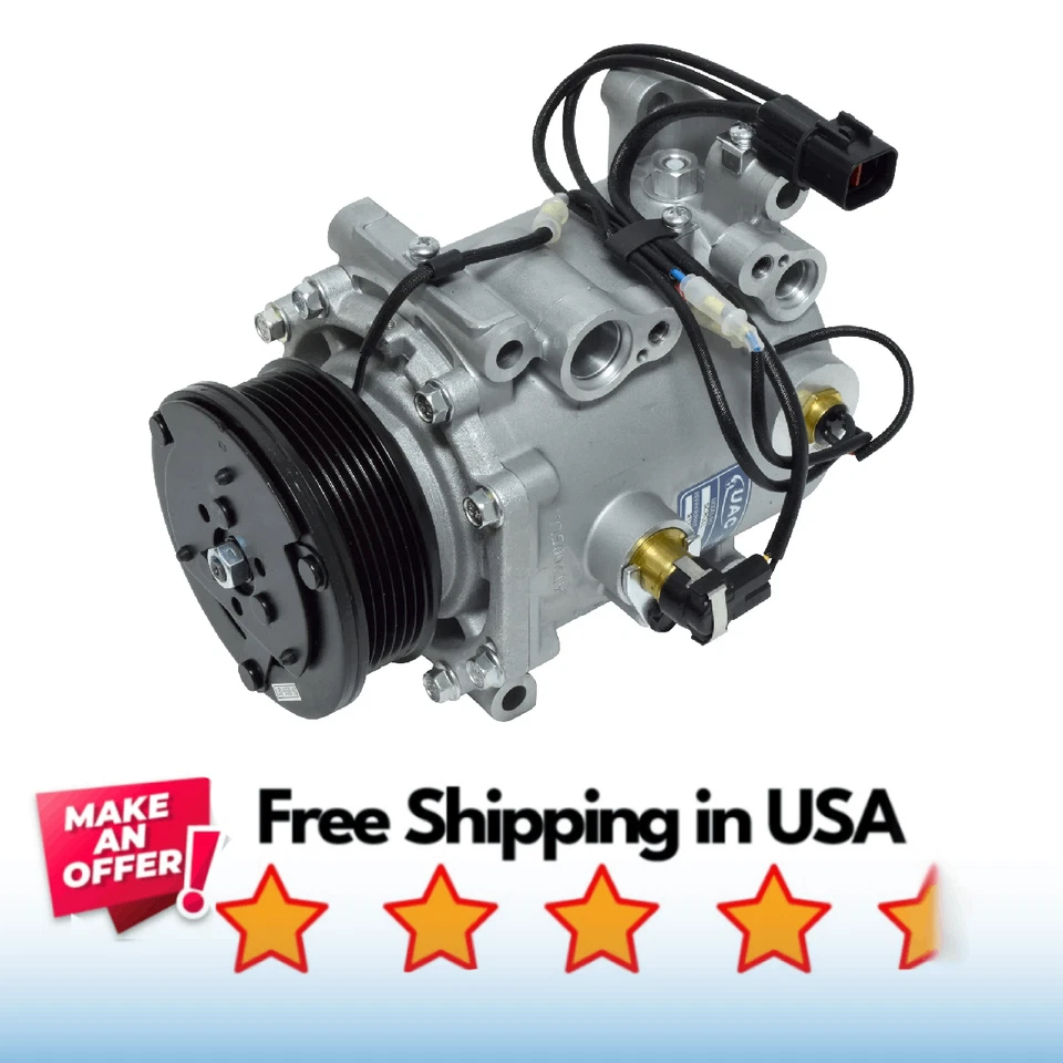 Compresor aire acondicionado adecuado Chrysler Sebring 2001-2005, Dodge Stratus 2001-2005 Foto 1 de 1