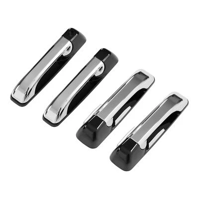 Fits Dodge Ram 1500 2009-2024/ 2500 11-24 Outside Door Handle Black+Slivery 4Pcs Foto 1 de 4