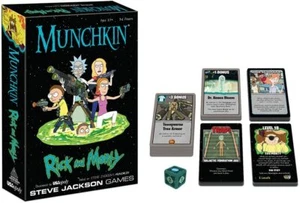 Rick And Morty: Munchkin Card Game - New and Factory Sealed! - Picture 1 of 3