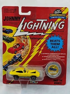 Johnny Lightning Challengers Custom XKE Yellow Redline Commemorative 1993 D - Bild 1 von 17