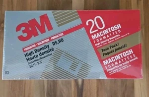 3M High Density 3,5" Disketten Stck 20 MAC Formatierte DS HD Disketten Neu - Bild 1 von 4