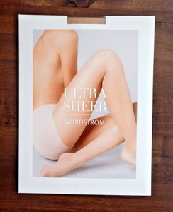 Nordstrom Ultra Sheer Pantyhose 10 Denier, Women's Sizes A, B, C ~ Choose Color - Picture 1 of 12