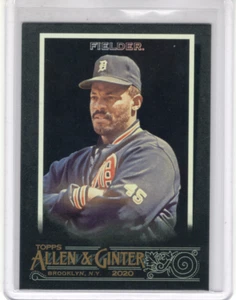 2020 Topps Allen & Ginter X - Cecil Fielder #317 Short Print - Picture 1 of 2