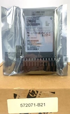 572071-B21 I Renew Open Box HP 60-GB 2.5 MDL SATA SSD Sealed Package - Image 1 of 3