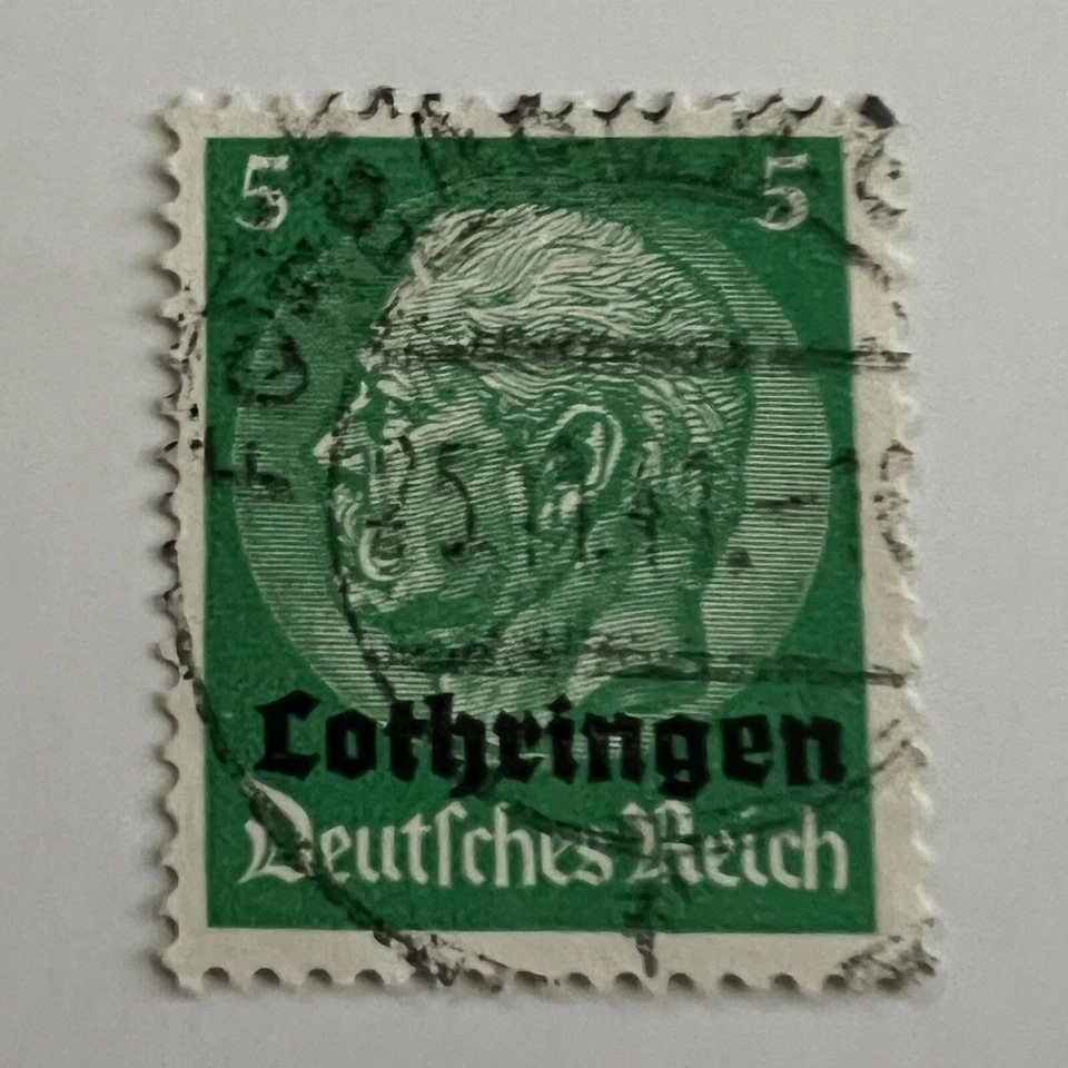 ALEMANIA LOTHRINGEN 1940 SELLO ORIGINAL #N45 CON FORBACH SON SOTN CANCELAR Foto 1 de 3