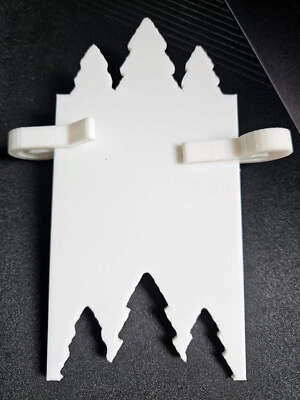 Forest Trees Reversable Soap Scraper Tool + Clips - Image 1 of 4