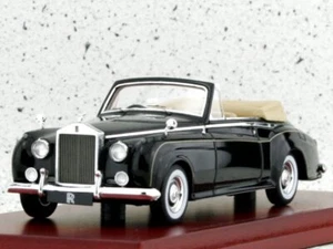 ROLLS ROYCE Silver Cloud II - Drophead Coupe - 1961 - black - True Scale 1:43 - Foto 1 di 2